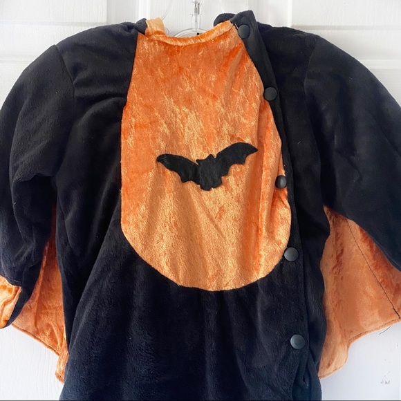 Baby Halloween Bat Bunting Costume 0ne Piece 0-9 M - Picture 4 of 13